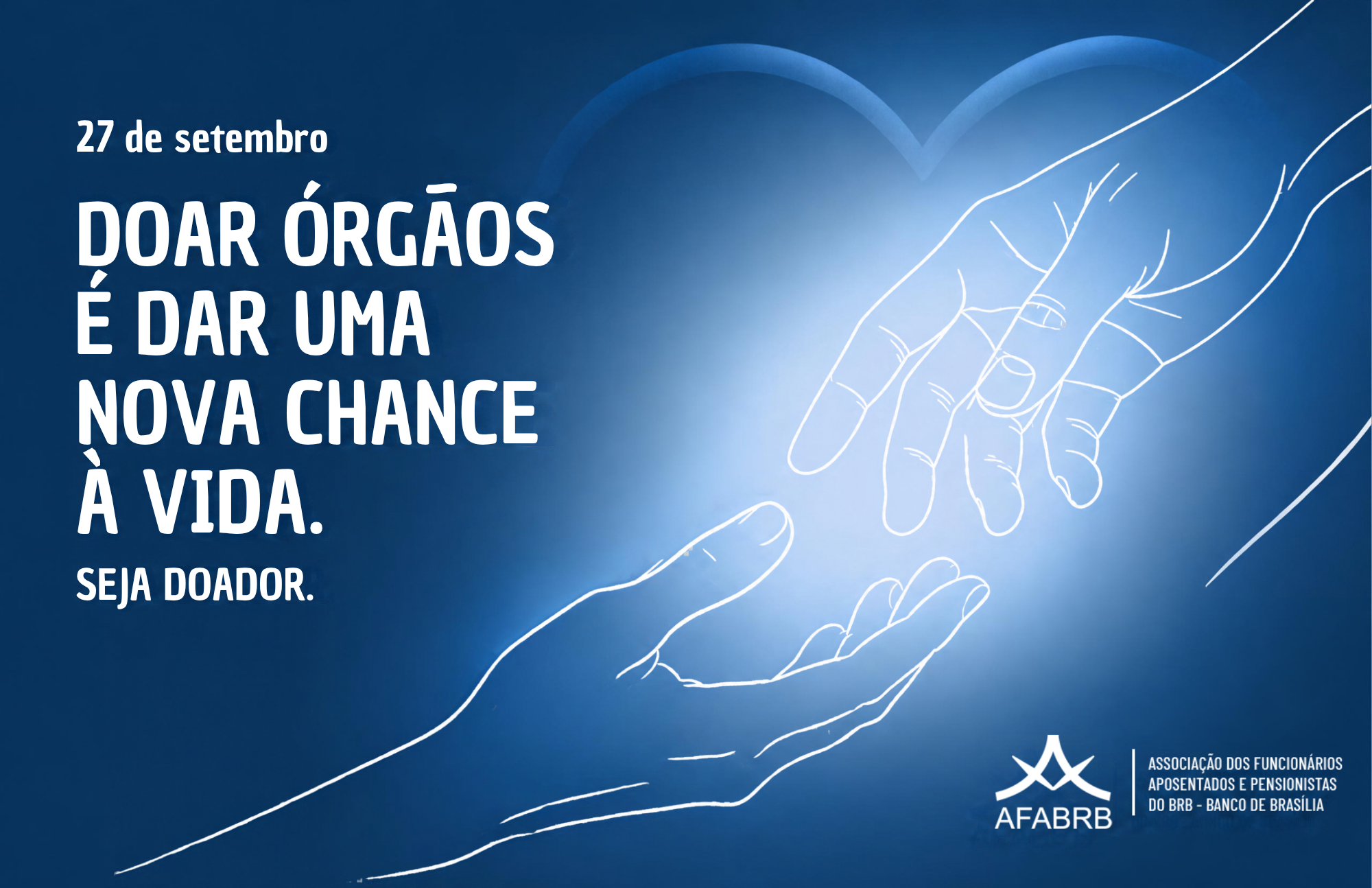 Dia da doação de orgãos