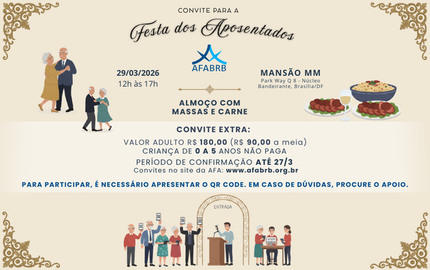 Festa do Aposentado 2026